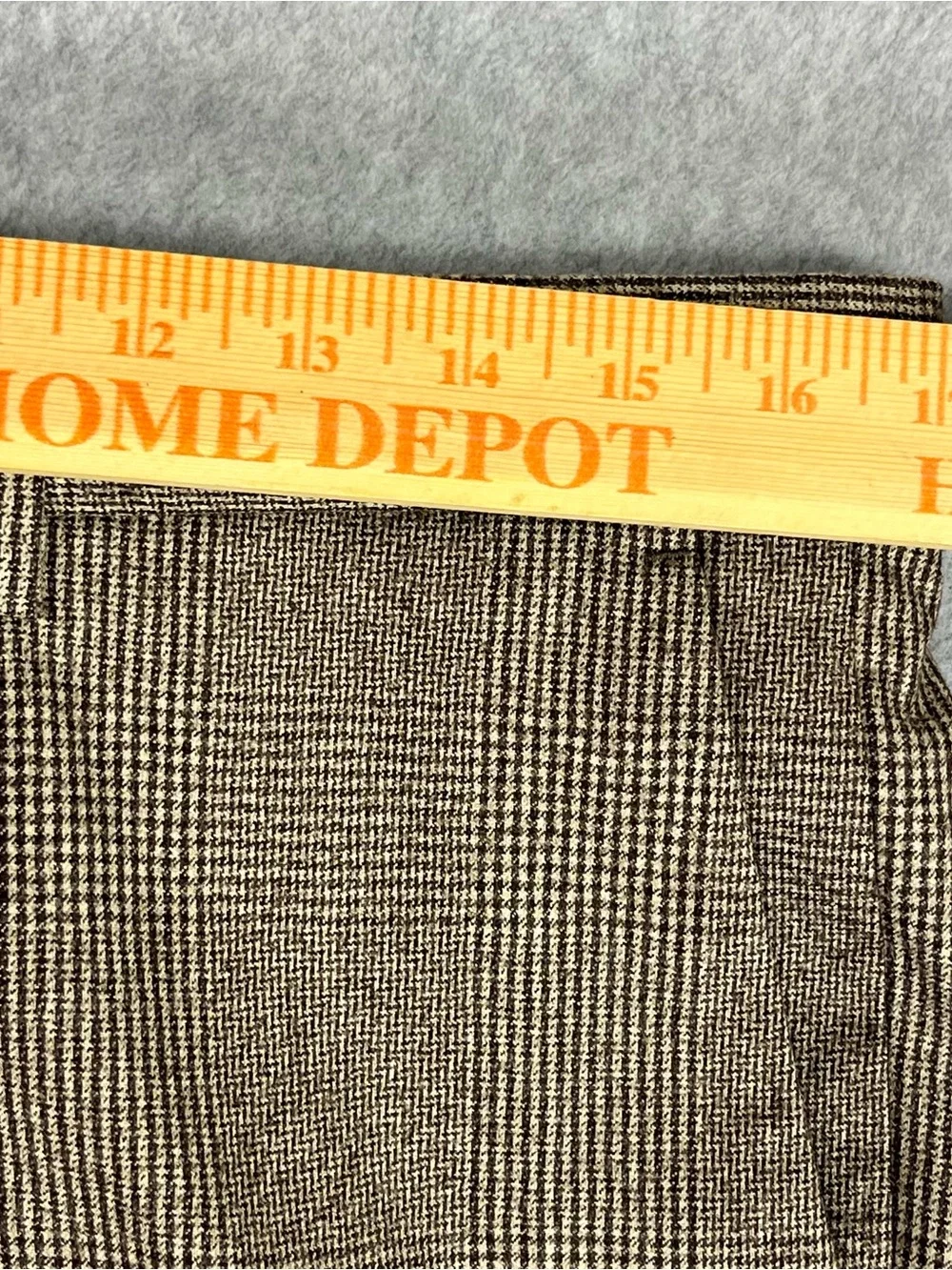 Banana Republic Pants Men’s 32x32 Brown Prince of Wales Virgin Wool NWT